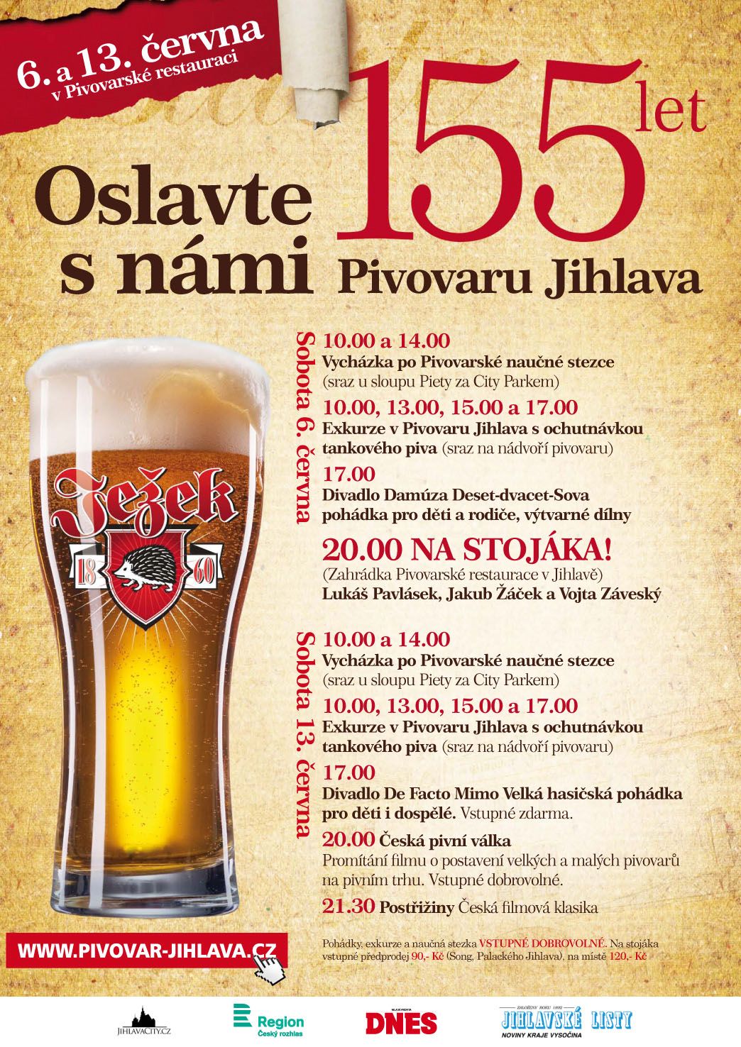 Pivovar Jihlava_Oslavte s námi 155 let_A2
